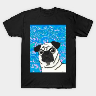 Pugly Says Back Up, Please! T-Shirt